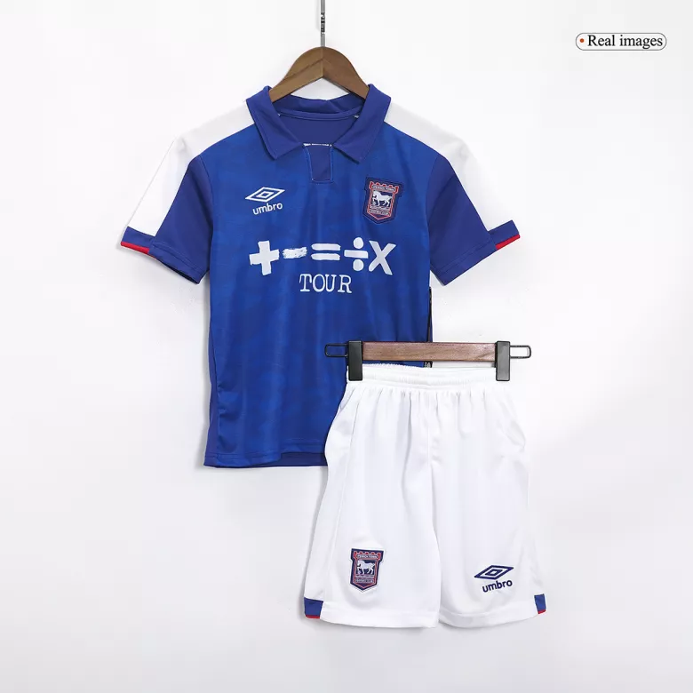 Ipswich Town Home Kids Soccer Jerseys Kit 2023/24 - vstockx