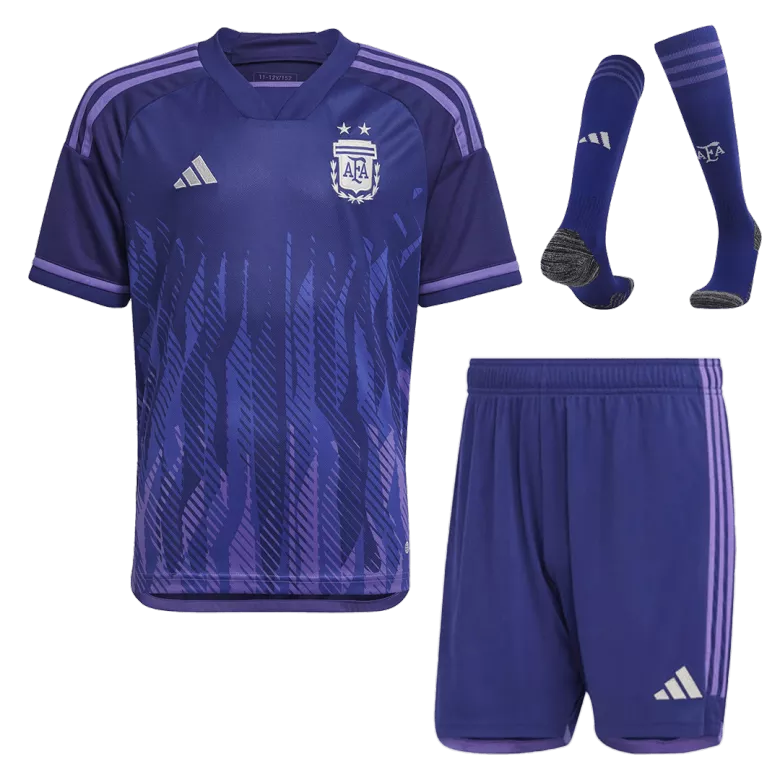 Argentina Away World Cup Jerseys Full Kit 2022 - vstockx