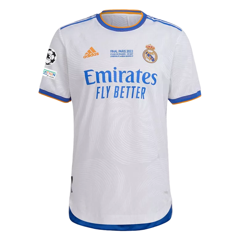 Real Madrid Home Authentic Soccer Jersey 2021/22 - vstockx