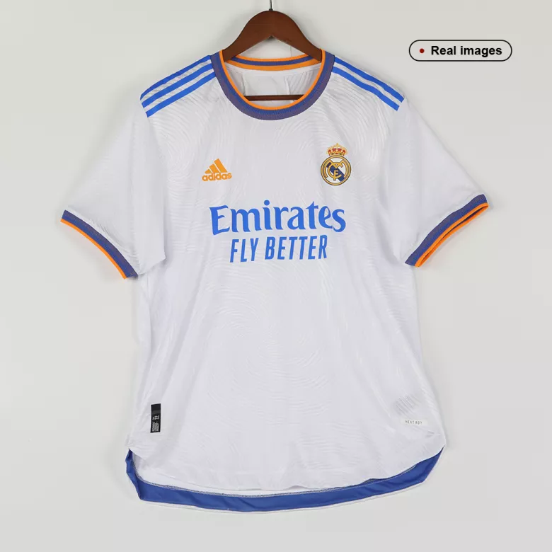 Real Madrid Home Authentic Soccer Jersey 2021/22 - vstockx