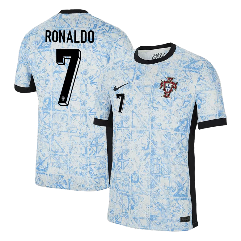 RONALDO #7 Portugal Away Soccer Jersey EURO 2024 - vstockx