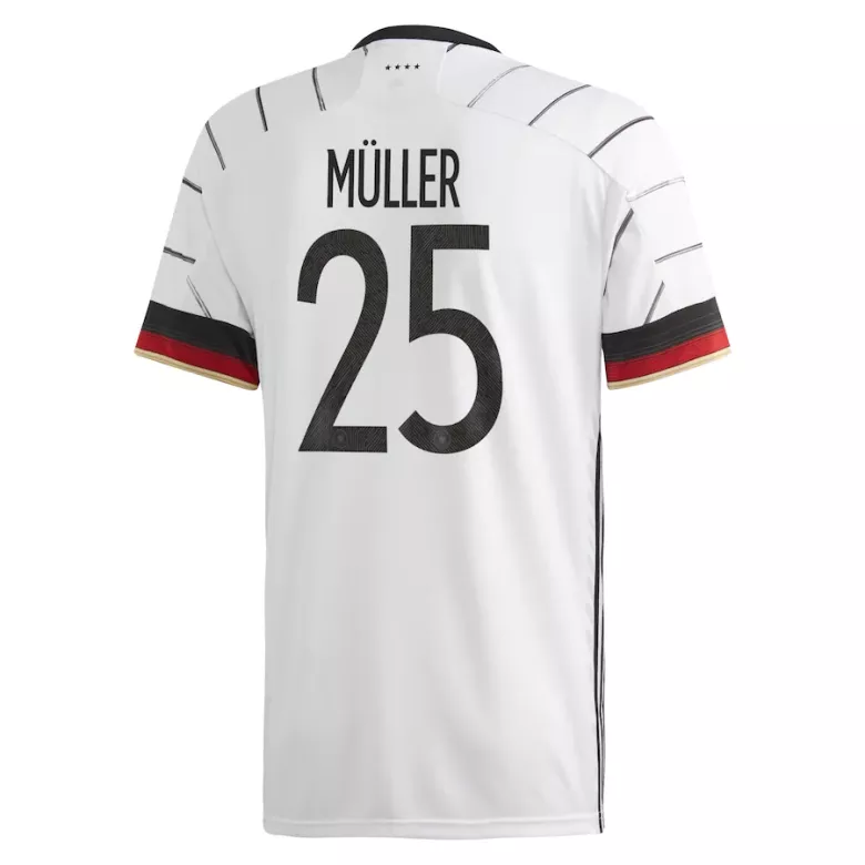 M��LLER #25 Germany Home Soccer Jersey 2020/21 - vstockx