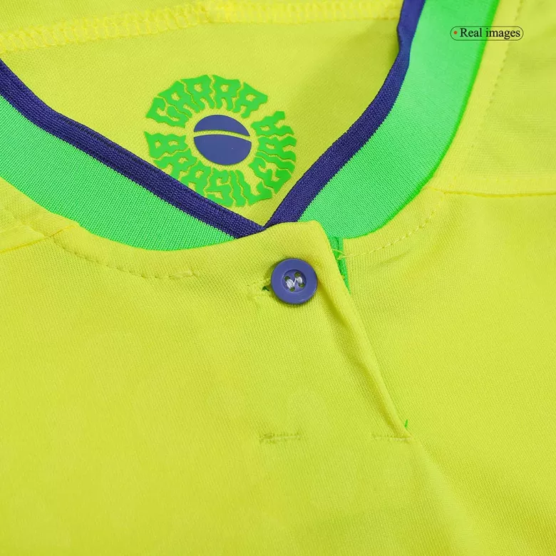 Brazil Home Jersey World Cup 2022 Women - vstockx