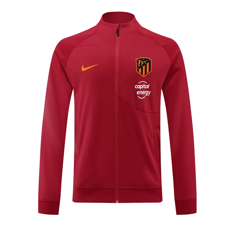 Atletico Madrid Jacket Tracksuit 2022/23 Red - vstockx
