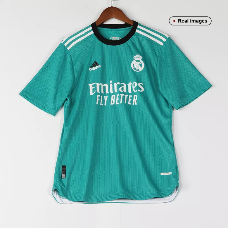 Real Madrid Third Away Authentic Soccer Jersey 2021/22 - vstockx