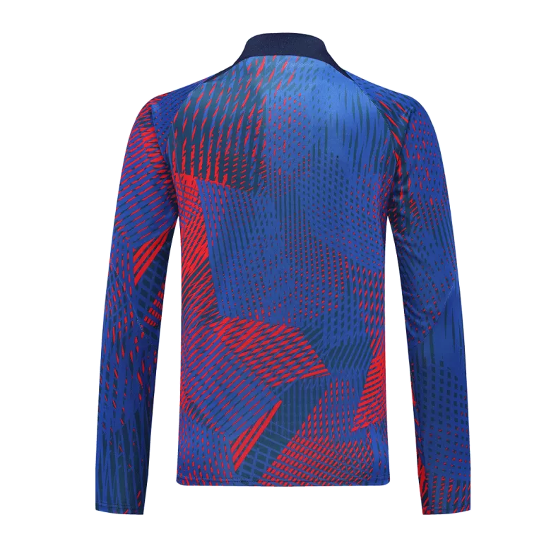 PSG 1/4 Zip Tracksuit 2022/23 Blue&Red - vstockx