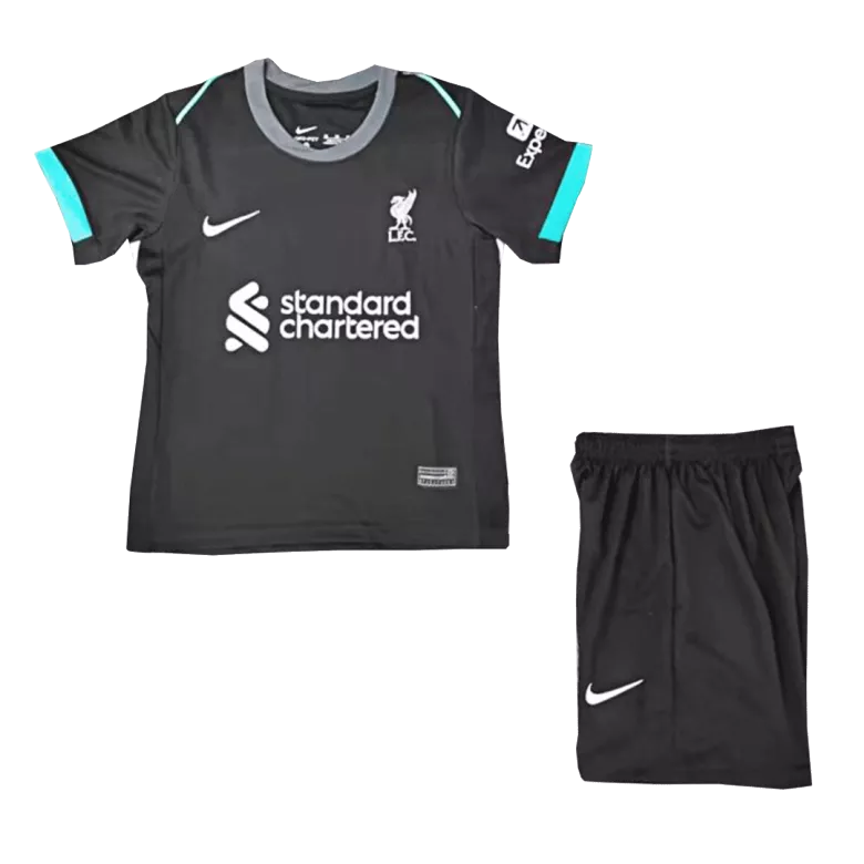 Liverpool Away Kids Soccer Jerseys Kit 2024/25 - vstockx