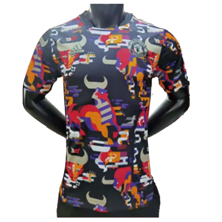 Manchester United Pre-Match Authentic Soccer Jersey 2021 - vstockx