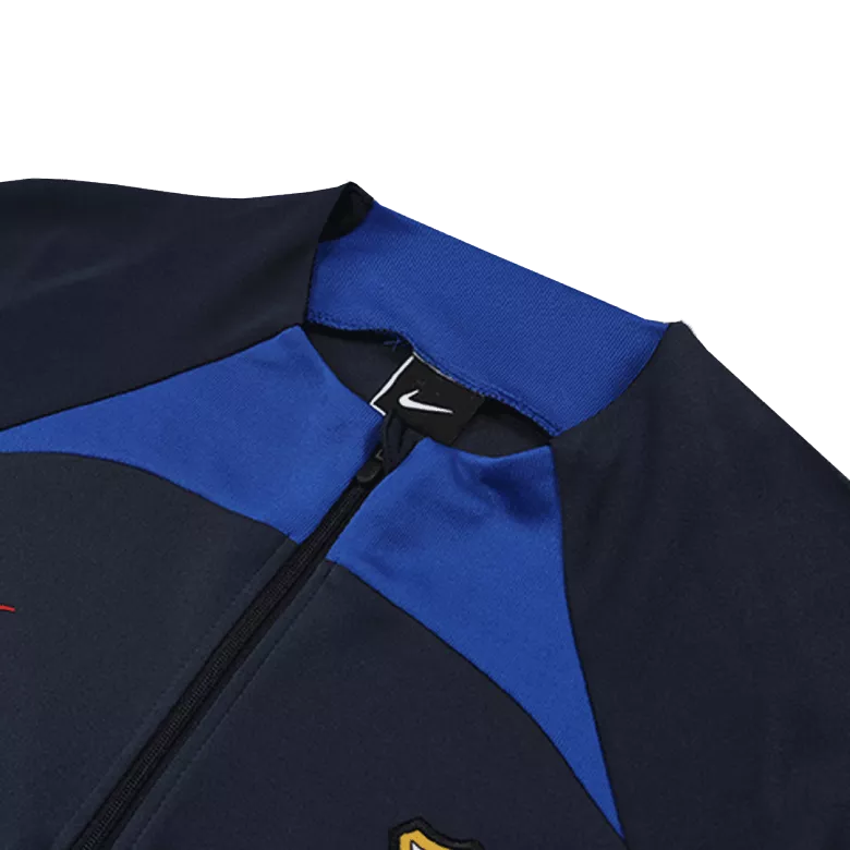 Barcelona 1/4 Zip Tracksuit 2022/23 Navy - vstockx