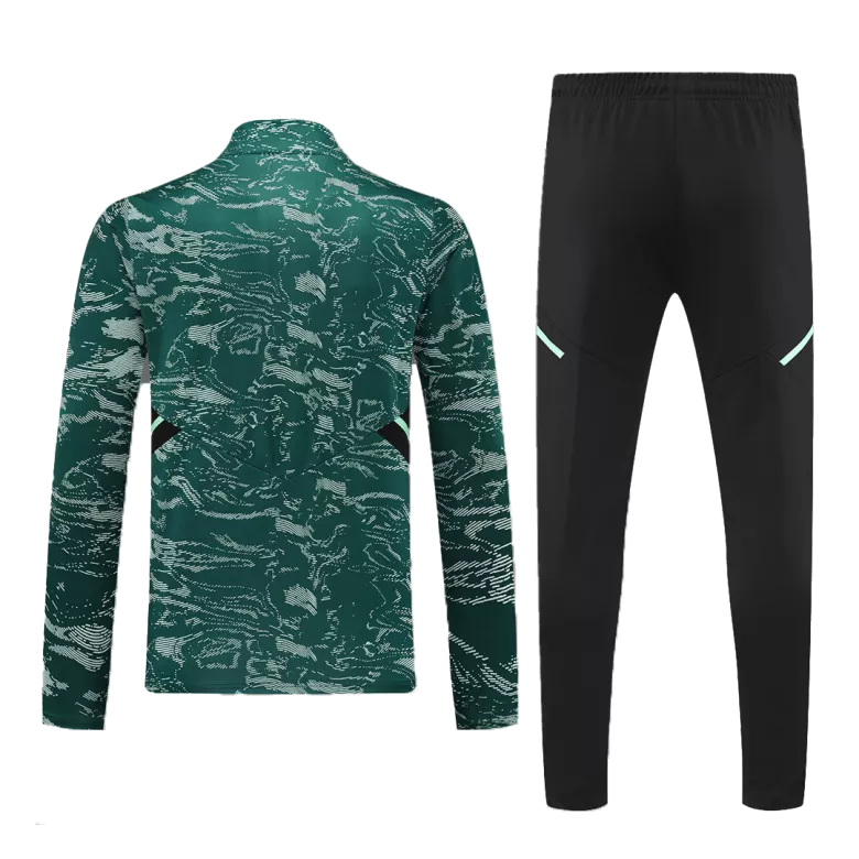 Real Madrid 1/4 Zip Tracksuit 2022/23 Green - vstockx