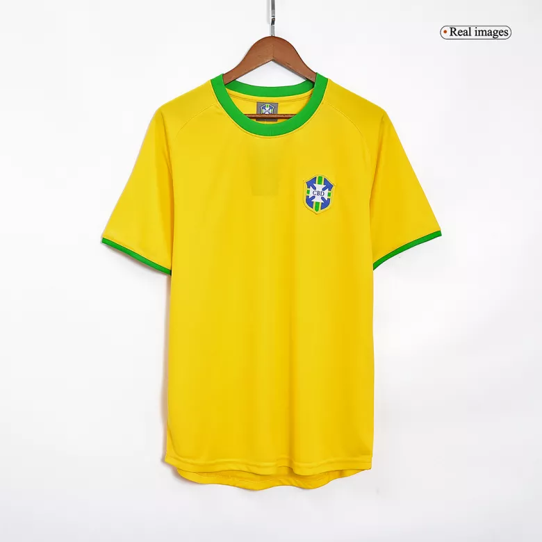 Retro Brazil Home Jersey 1970 - vstockx