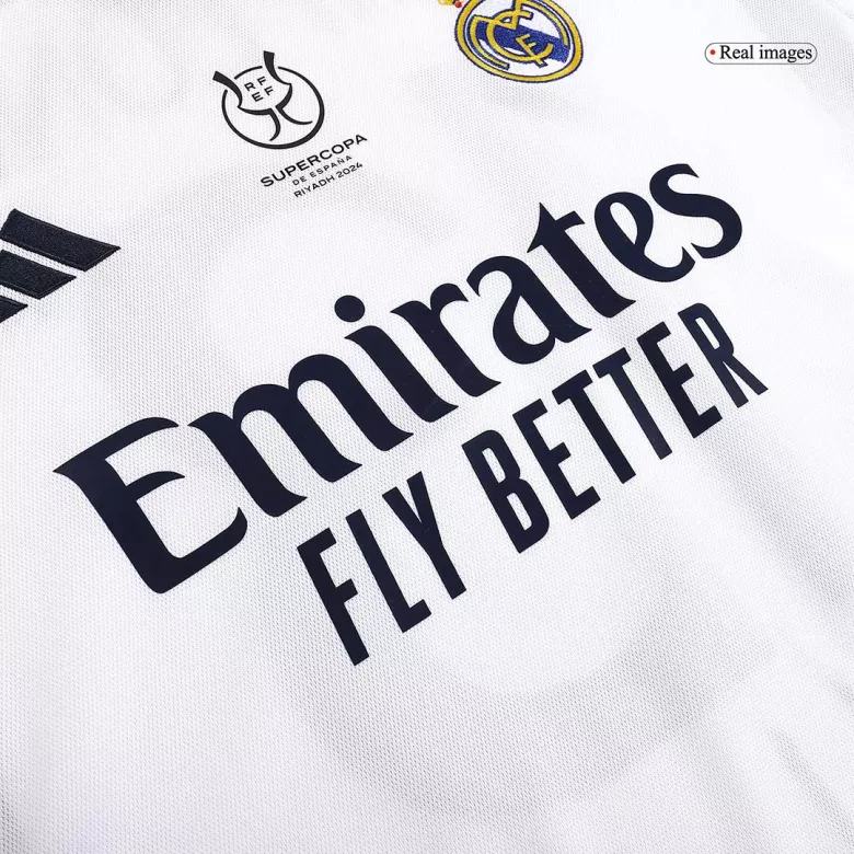 CAMPEONES #13 Real Madrid Campeones Supercopa Home Soccer Jersey 2023/24 - vstockx