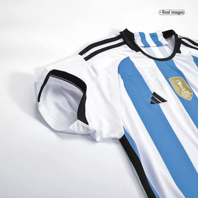 Champions Argentina 3 Stars Home Jersey 2022 - vstockx