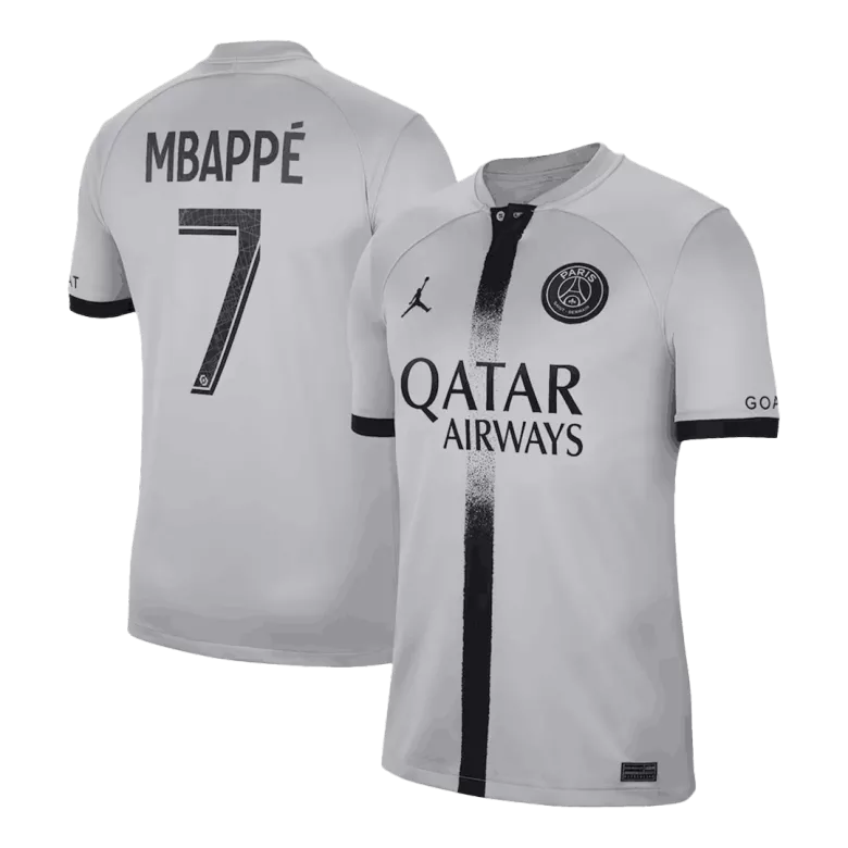 MBAPP�� #7 PSG Away Soccer Jersey 2022/23 - vstockx