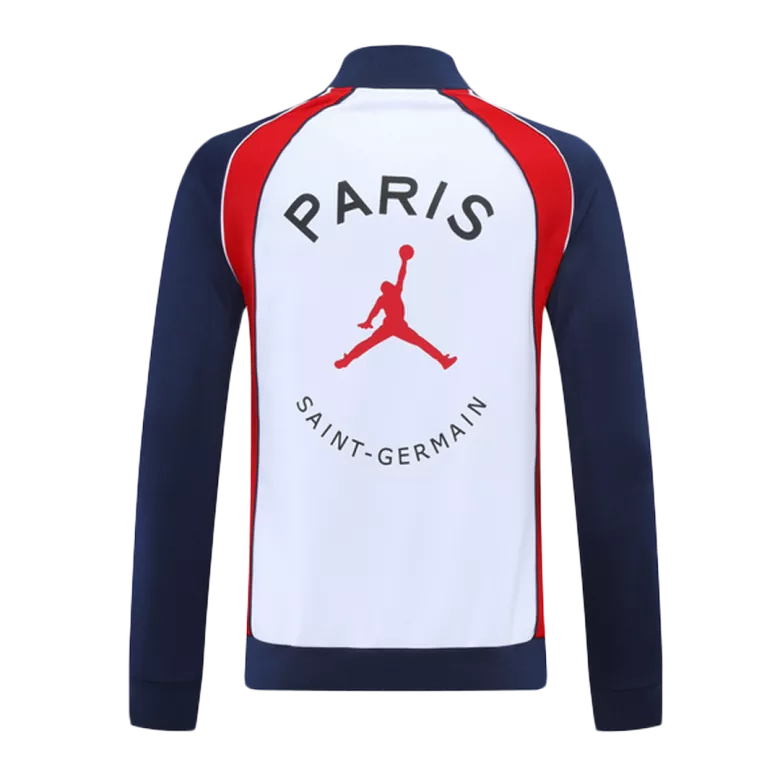 PSG Pre-Match Track Jacket 2021/22 - White&Dark blue - vstockx