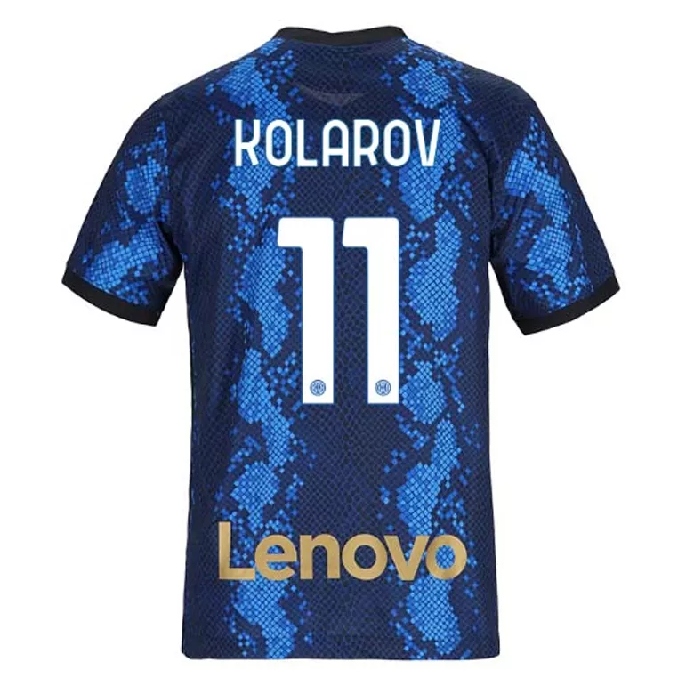 KOLAROV #11 Inter Milan Home Soccer Jersey 2021/22 - vstockx