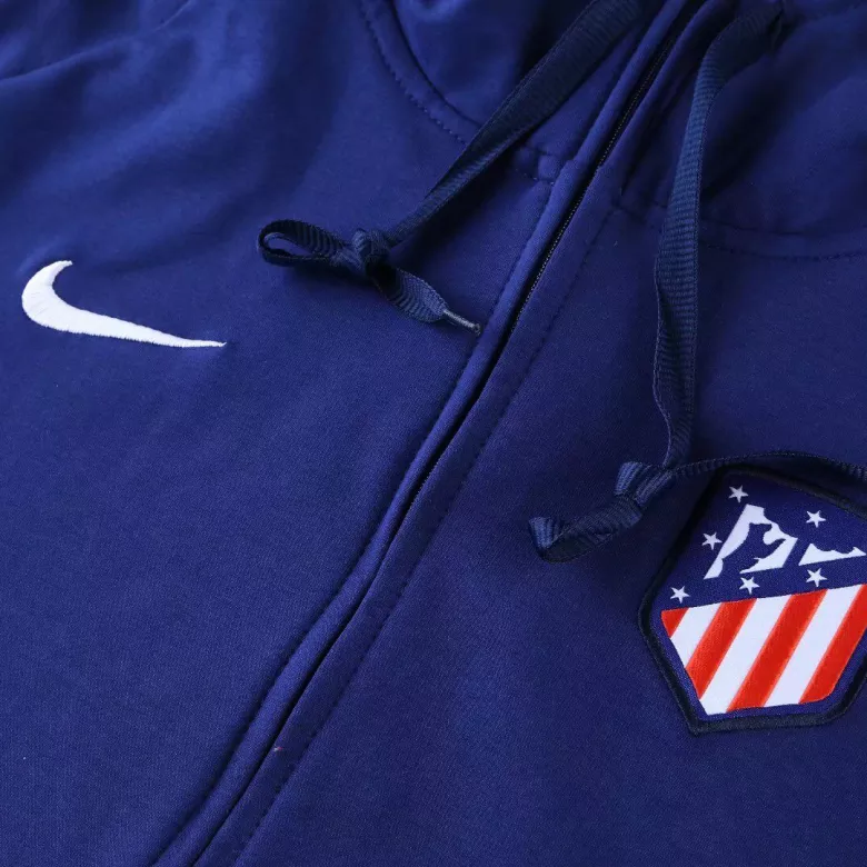 Atletico Madrid Hoodie Tracksuit 2021/22 Blue - vstockx