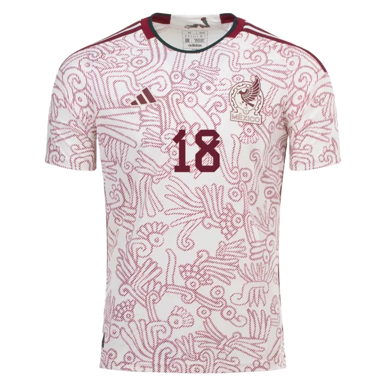 A.GUARDADO #18 Mexico Away Authentic Jersey World Cup 2022 - vstockx