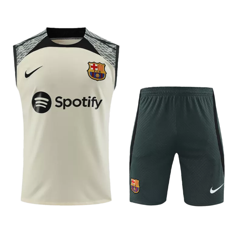 Barcelona Jerseys Sleeveless Training Kit 2023/24 - vstockx