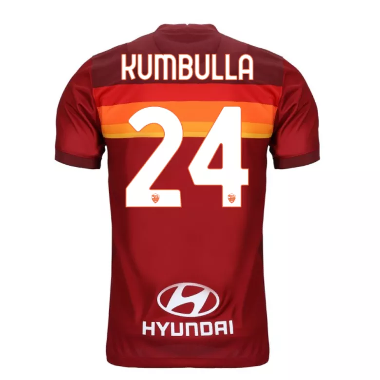 KUMBULLA #24 Roma Home Soccer Jersey 2020/21              �� - vstockx