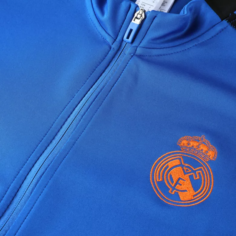 Real Madrid Track Jacket 2021/22 - Blue - vstockx