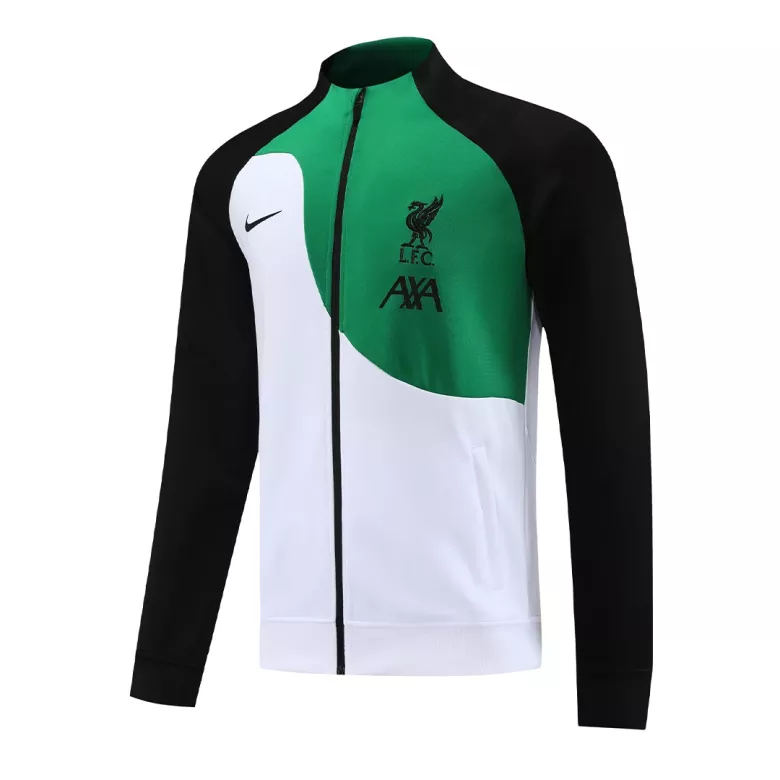 Liverpool Jacket Tracksuit 2023/24 Black&White&Green - vstockx