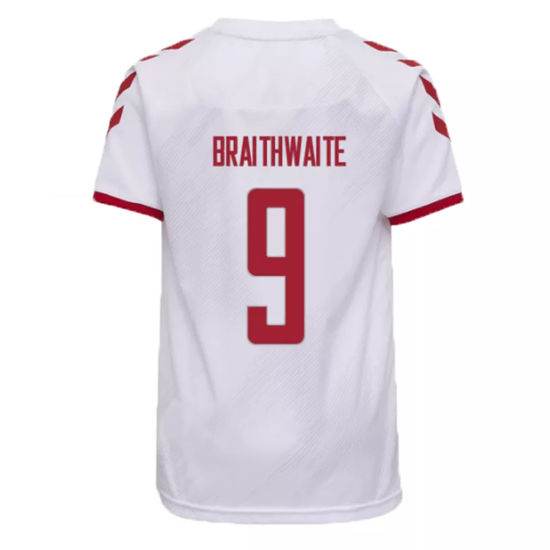 BRAITHWAITE #9 Denmark Away Soccer Jersey 2021 - vstockx