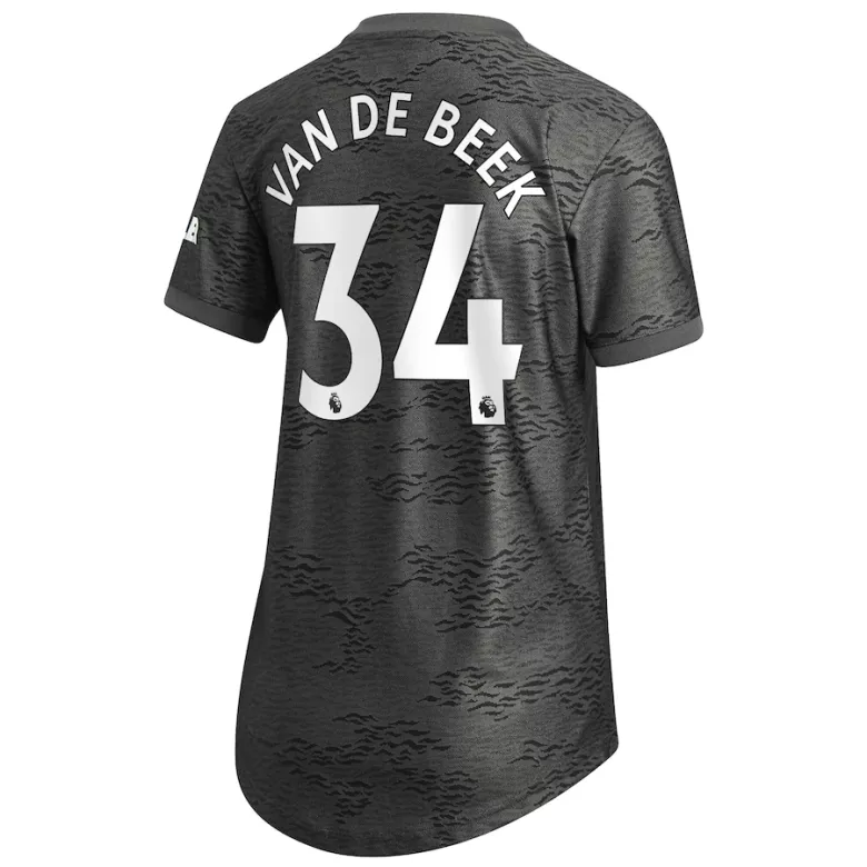 VAN DE BEEK #34 Manchester United Away Soccer Jersey 2020/21 Women - vstockx