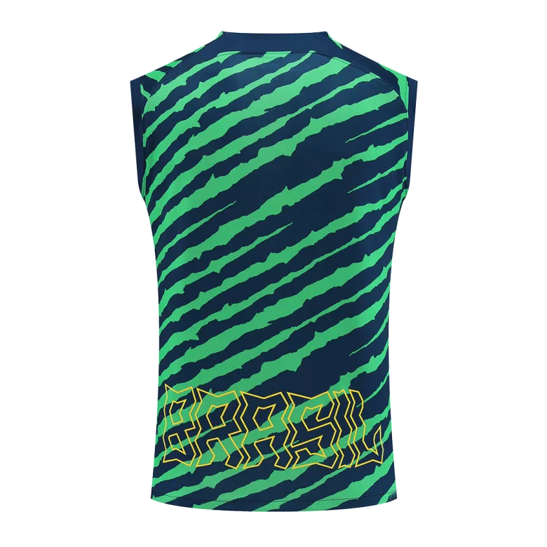 Brazil Jerseys Sleeveless Training Kit 2022 - vstockx