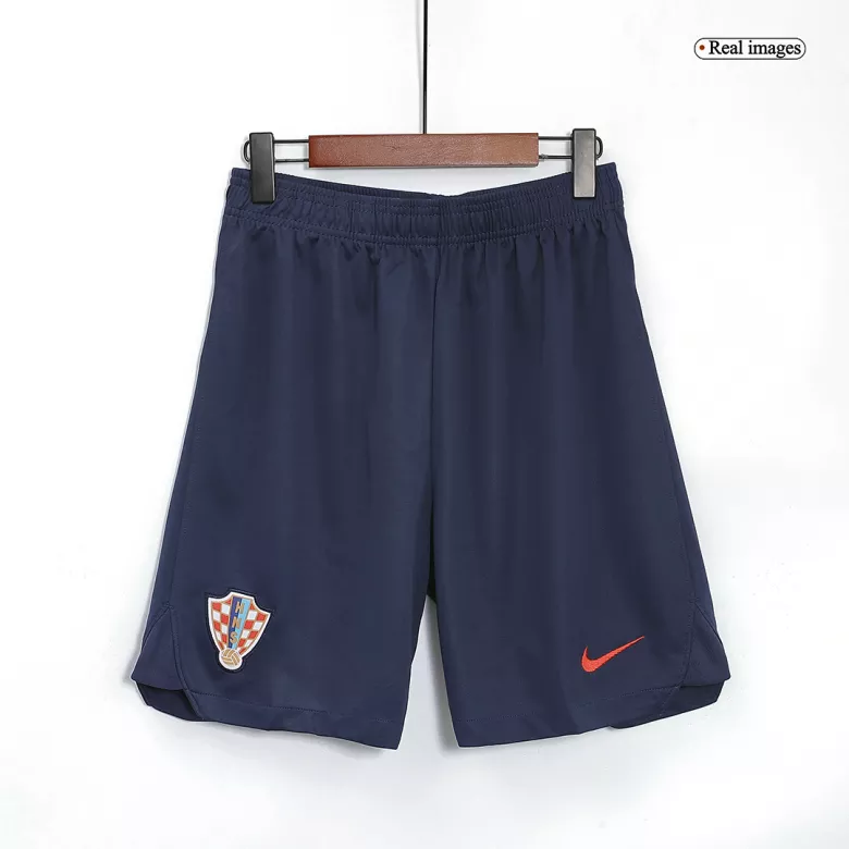 Croatia Away Soccer Shorts 2022 - vstockx