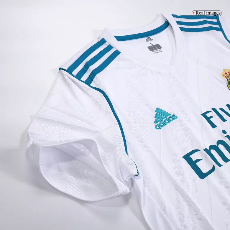 Real Madrid Home Soccer Jersey 2017/18 - vstockx