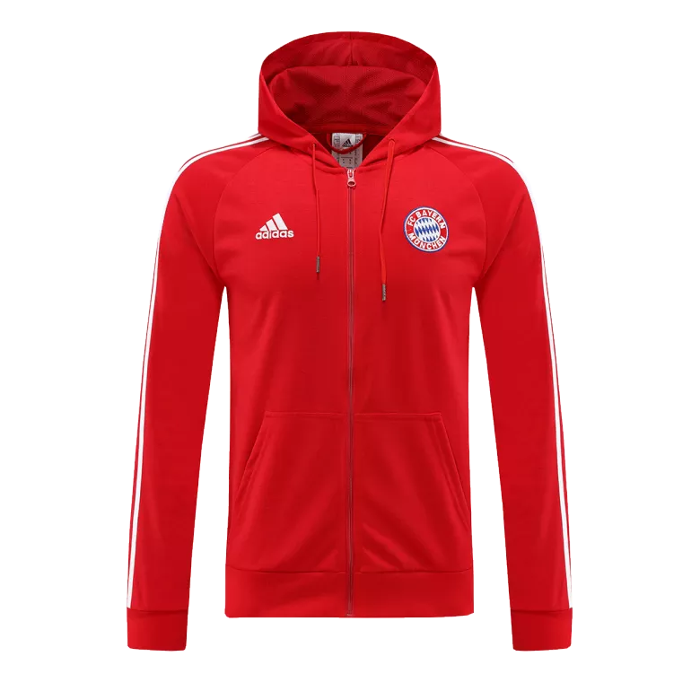 Bayern Munich Hoodie Tracksuit 2022/23 Red - vstockx