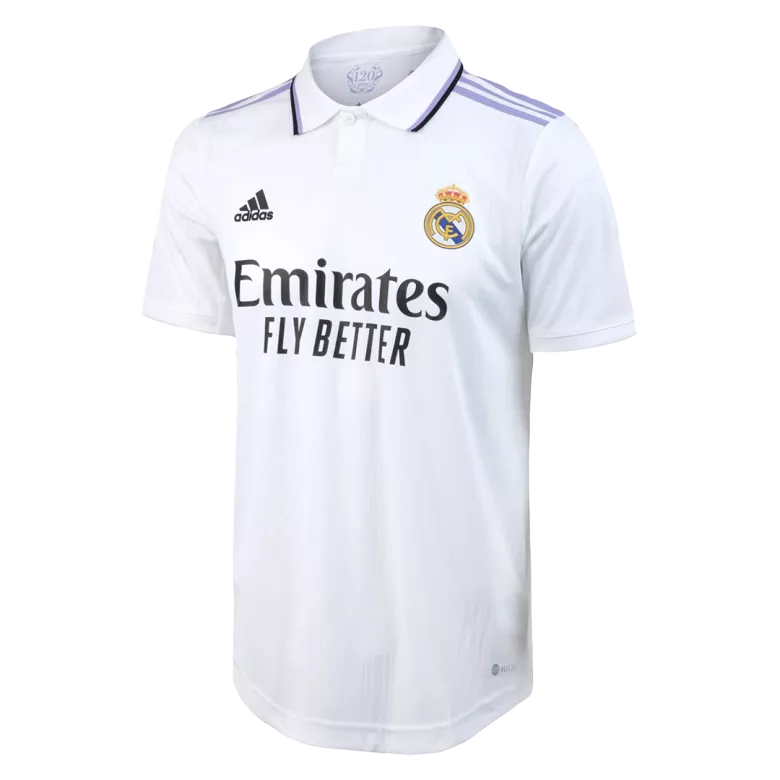 VINI JR. #20 Real Madrid Home Authentic Jersey 2022/23 - vstockx