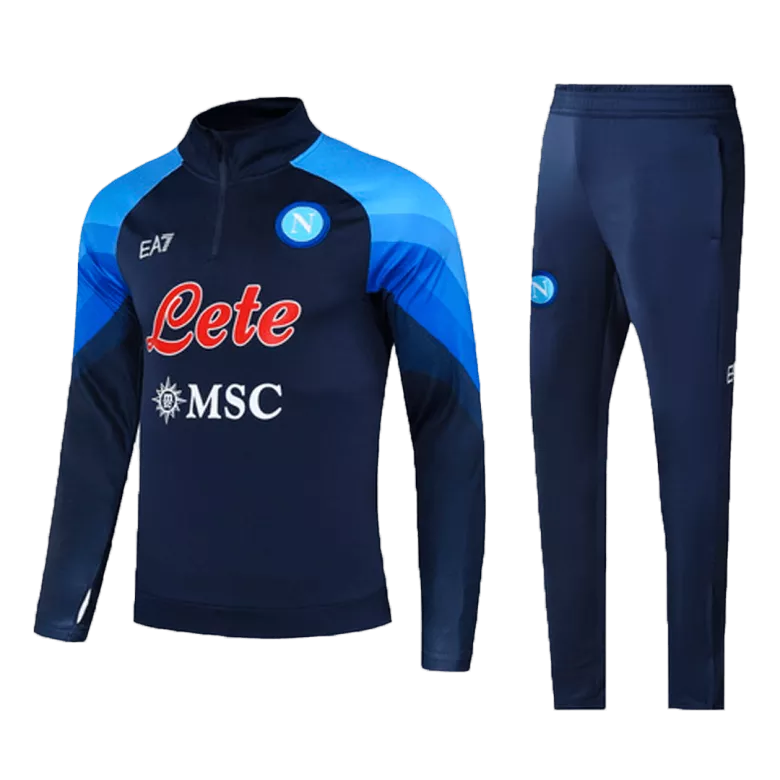 Napoli 1/4 Zip Tracksuit 2022/23 Blue - vstockx