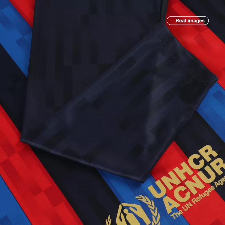 Barcelona Home Long Sleeve Soccer Jersey 2022/23 - vstockx