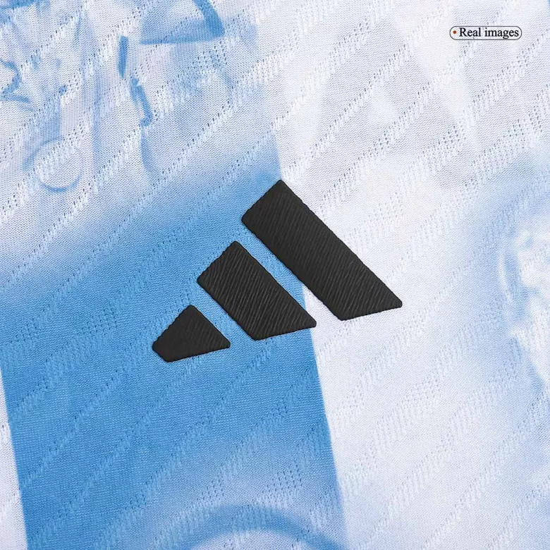 Argentina Three Stars Home Authentic Jersey World Cup 2022-Commemorative - vstockx