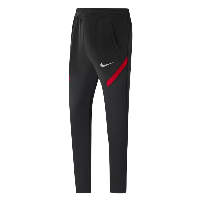 Atletico Madrid Hoodie Tracksuit 2021 Kids Red - vstockx