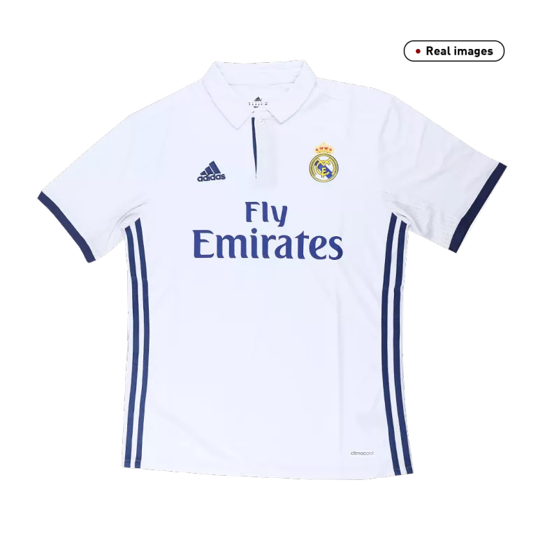 Real Madrid Home Soccer Jersey 2016/17 - vstockx