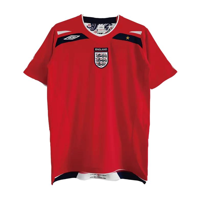 Vintage Soccer Jersey England Away 2008/10 - vstockx