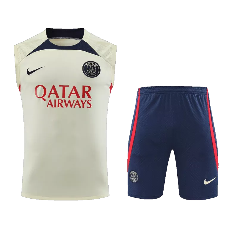 PSG Jerseys Sleeveless Training Kit 2023/24 - vstockx