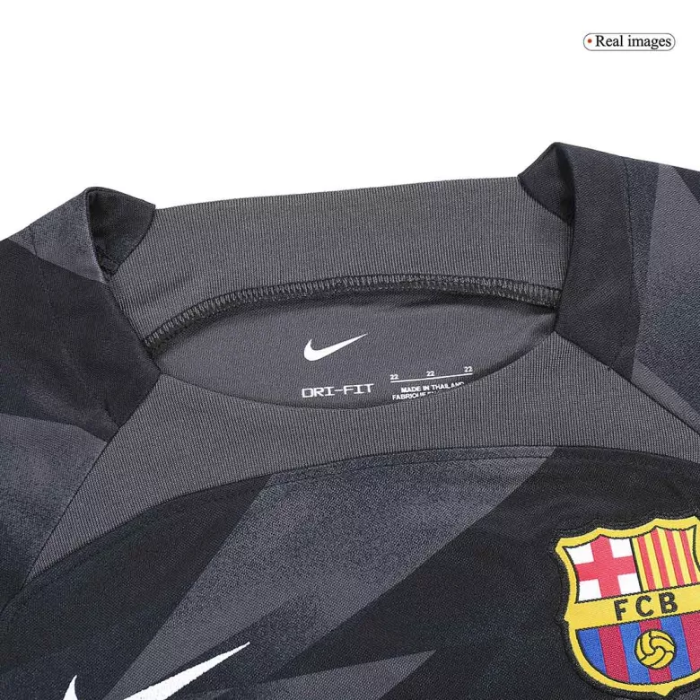 Barcelona Goalkeeper Kids Jerseys Kit 2023/24 - vstockx
