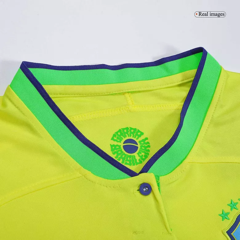 Brazil Home Jersey World Cup 2022 Women - vstockx