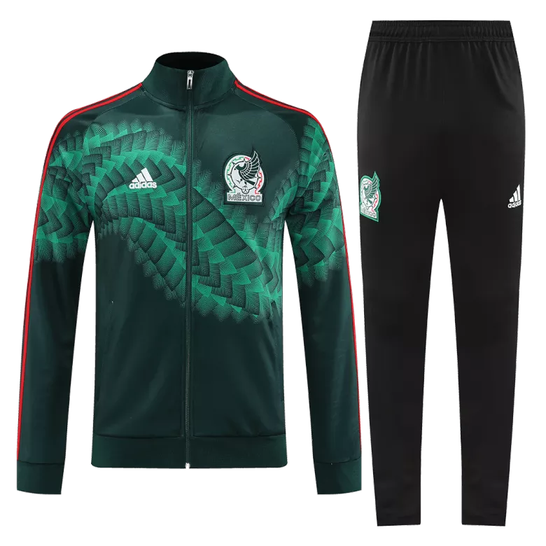 Mexico Jacket Tracksuit 2022 Black&Green - vstockx