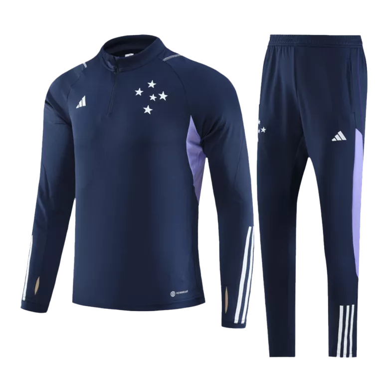 Cruzeiro EC 1/4 Zip Tracksuit 2023/24 Navy - vstockx