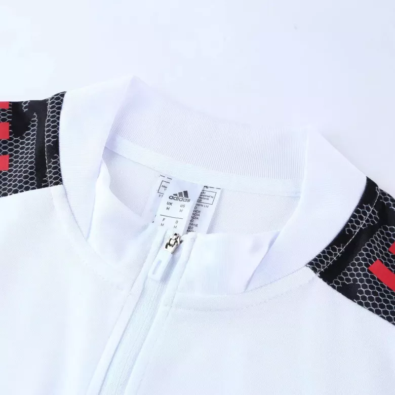 Bayern Munich 1/4 Zip Tracksuit 2021/22 White - vstockx