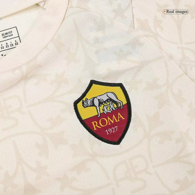 Roma Away Kids Soccer Jerseys Kit 2023/24 - vstockx