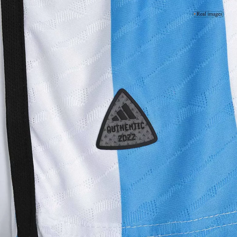 Authentic Argentina Home Long Sleeve Soccer Jersey 2022 - vstockx