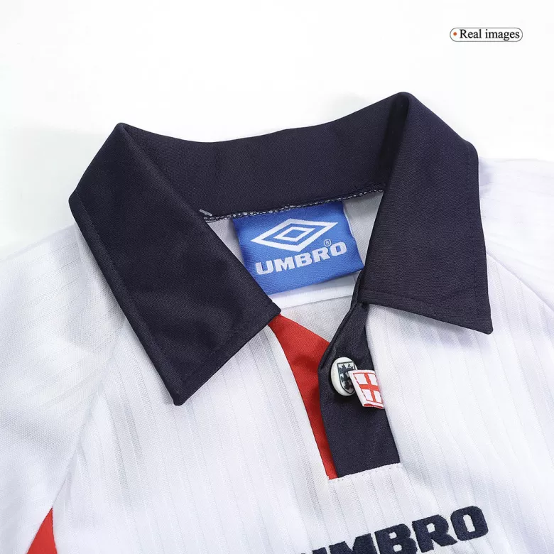 England Home Kids Soccer Jerseys Kit 1998 - vstockx