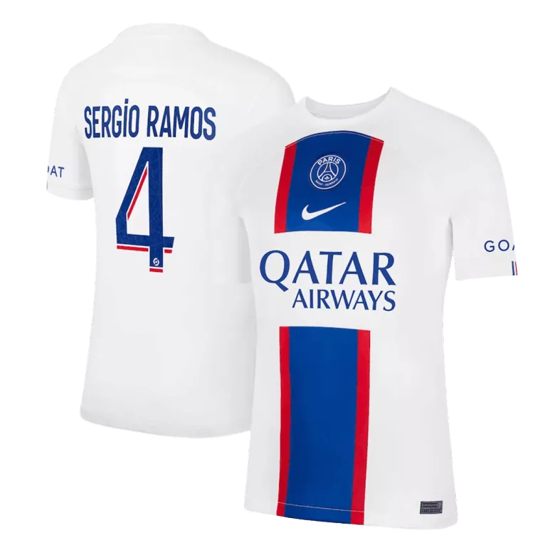 SERGIO RAMOS #4 PSG Third Away Jersey Shirt 2022/23 - vstockx