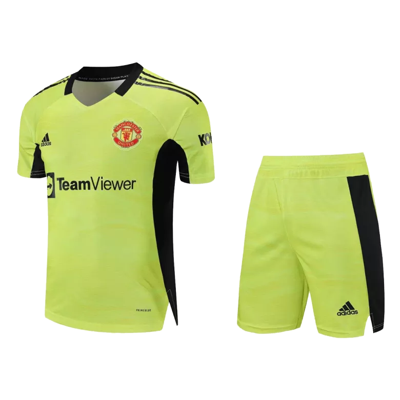 Manchester United Goalkeeper Jerseys Kit 2021/22 - vstockx